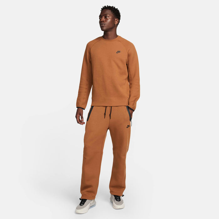 Φούτερ Λαιμόκοψη Nike Sportswear Tech Fleece Camel