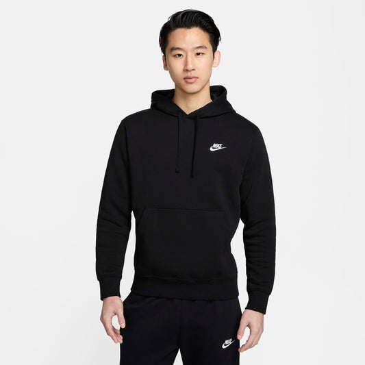 Φούτερ Με Κουκούλα Nike Sportswear Club Fleece Black