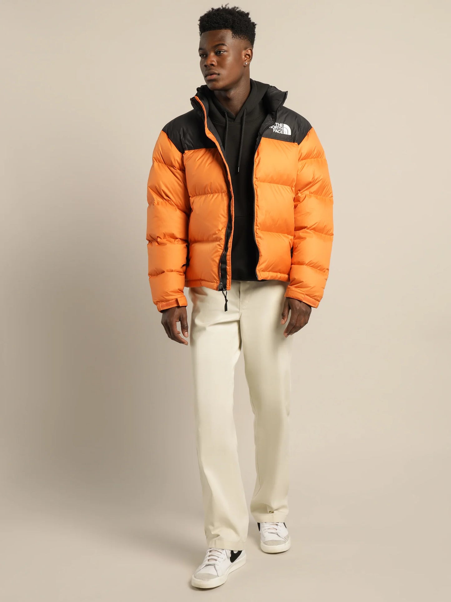 1996 Retro Nuptse Jacket Orange