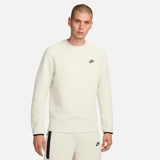 Φούτερ Λαιμόκοψη Nike Sportswear Tech Fleece White