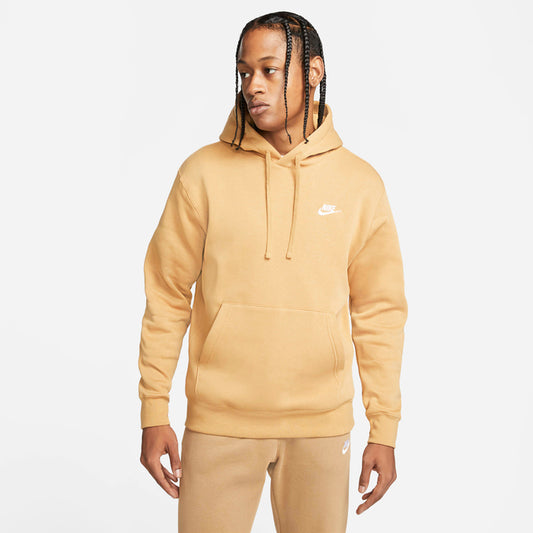 Φούτερ Με Κουκούλα Nike Sportswear Club Fleece Beige
