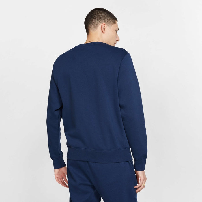 Φούτερ Λαιμόκοψη Nike Sportswear Tech Fleece Blue
