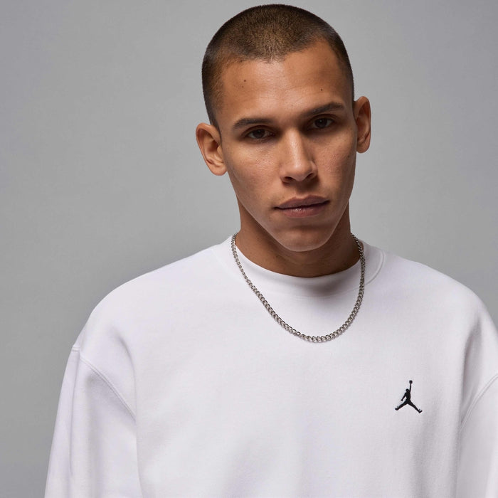 Φούτερ Λαιμόκοψη Jordan Brooklyn Fleece White