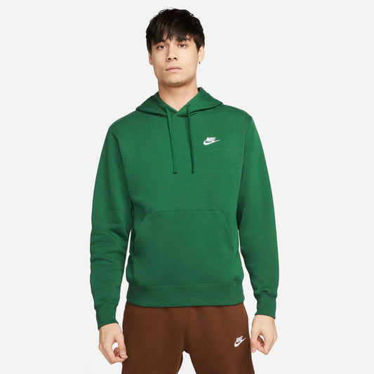 Φούτερ Με Κουκούλα Nike Sportswear Club Fleece Green