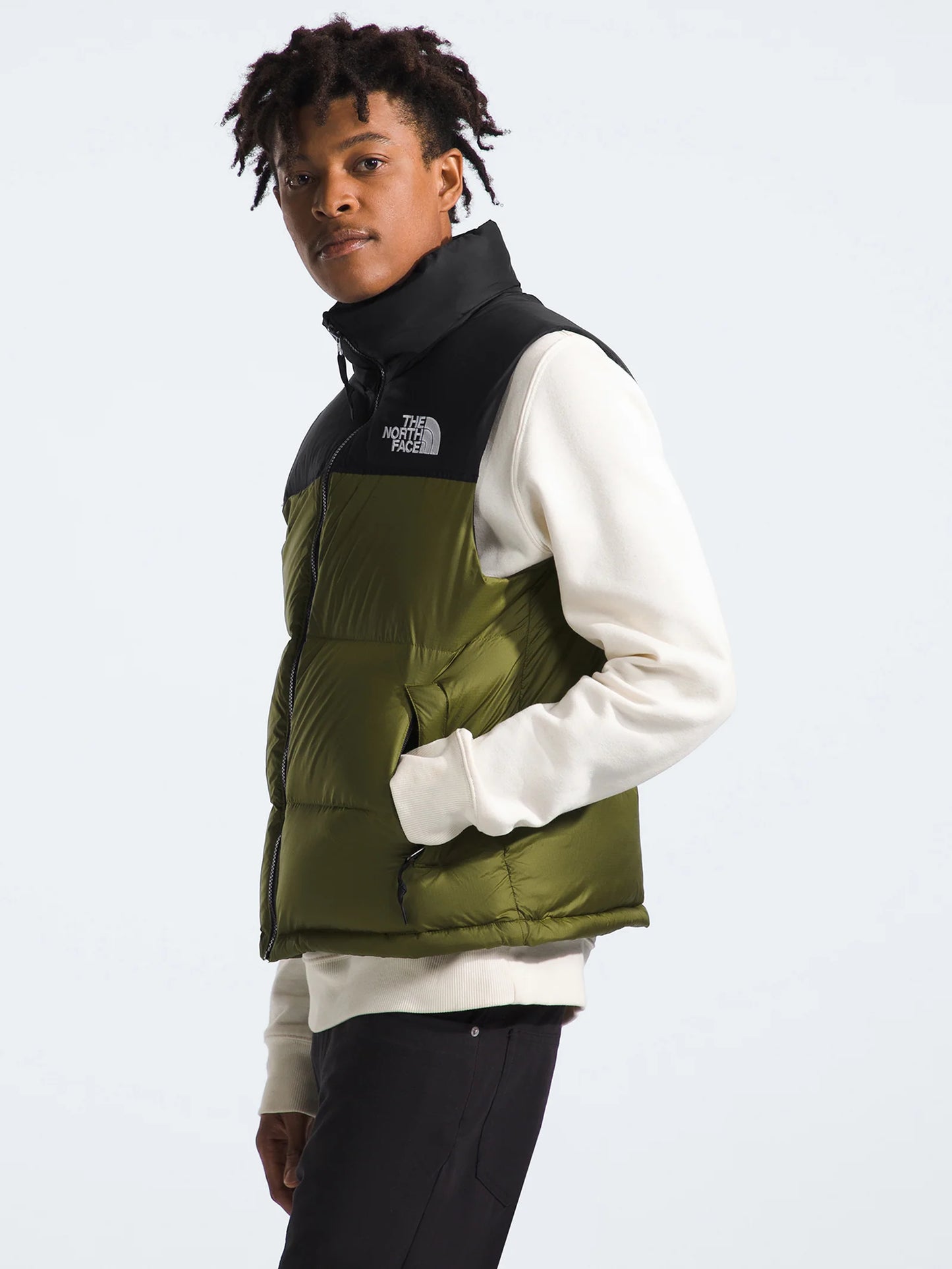 The North Face 1996 Retro Nuptse Vest Ανδρικό Αμάνικο Μπουφάν  (Forest olive)