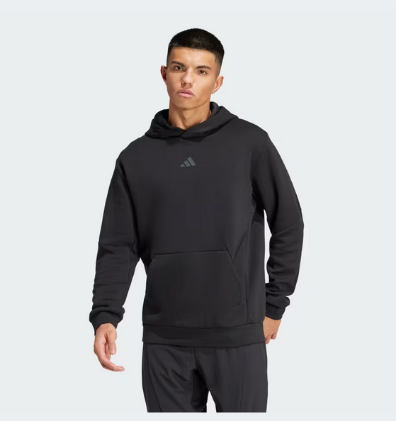 Φούτερ adidas Designed for Training Hoodie Μαύρο