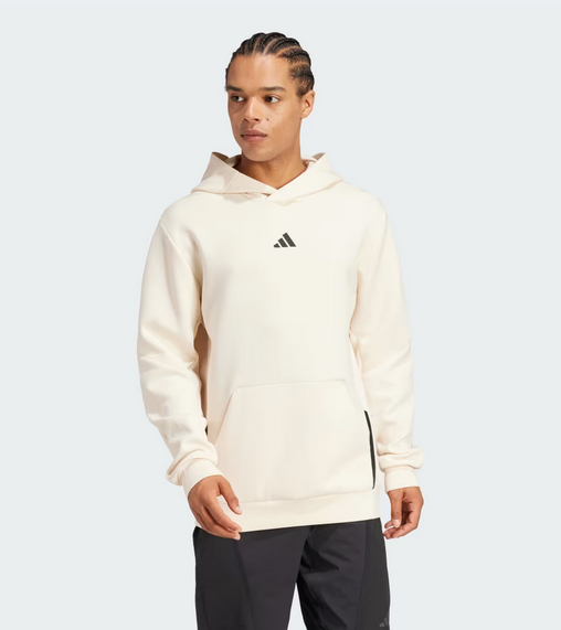 Φούτερ adidas Designed for Training Hoodie Λεύκο
