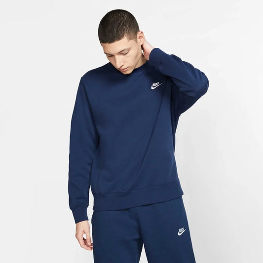 Φούτερ Λαιμόκοψη Nike Sportswear Tech Fleece Blue