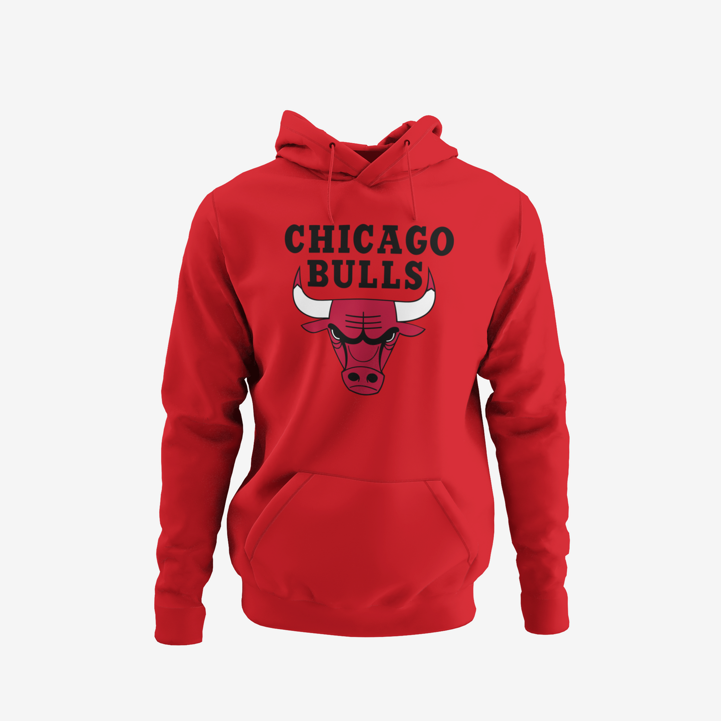 Chicago Bulls Graphic Hoodie red (8596)