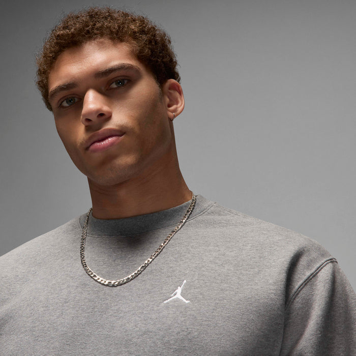 Φούτερ Λαιμόκοψη Jordan Brooklyn Fleece Grey