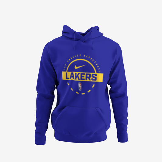 Los Angeles Lakers Nike Practice Hoodie blue (0242)