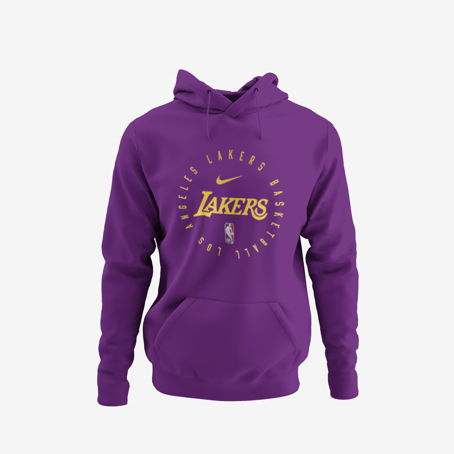 Los Angeles Lakers Nike Practice Hoodie Purple (0241)