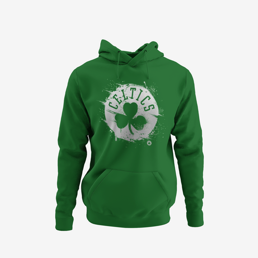 Boston Celtics Splatter Graphic Hoodie green (9548)
