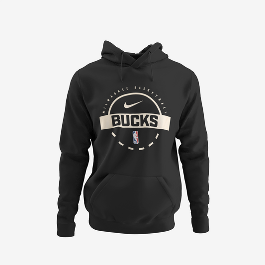 Milwaukee Bucks Fade Graphic Hoodie Black (1225)