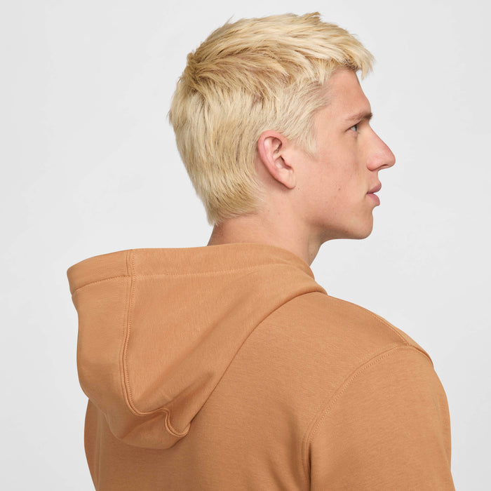 Φούτερ Με Κουκούλα Nike Sportswear Club Fleece Camel