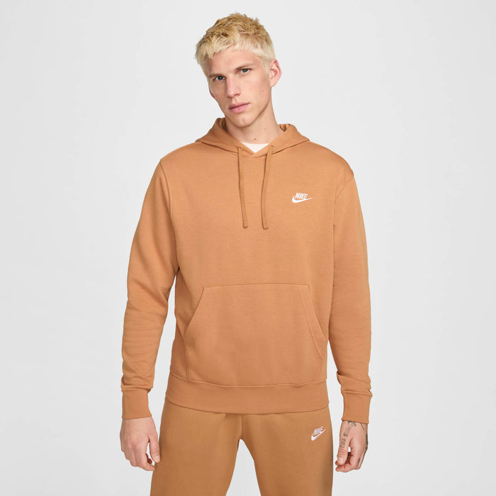 Φούτερ Με Κουκούλα Nike Sportswear Club Fleece Camel