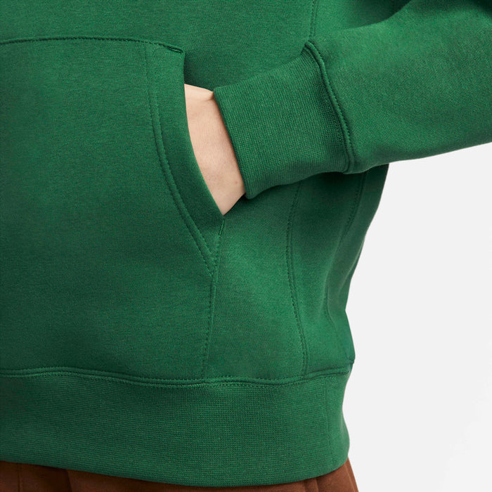 Φούτερ Με Κουκούλα Nike Sportswear Club Fleece Green