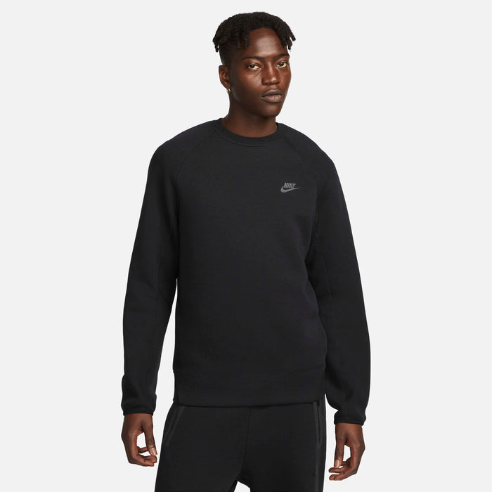 Φούτερ Λαιμόκοψη Nike Sportswear Tech Fleece Black