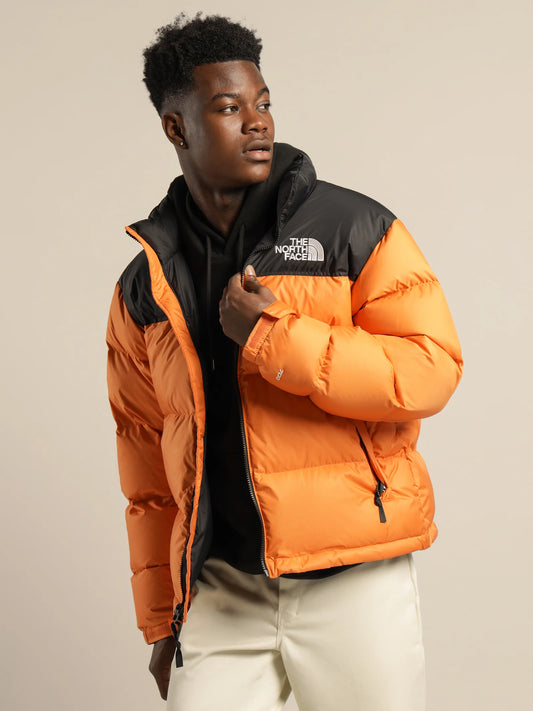 1996 Retro Nuptse Jacket Orange