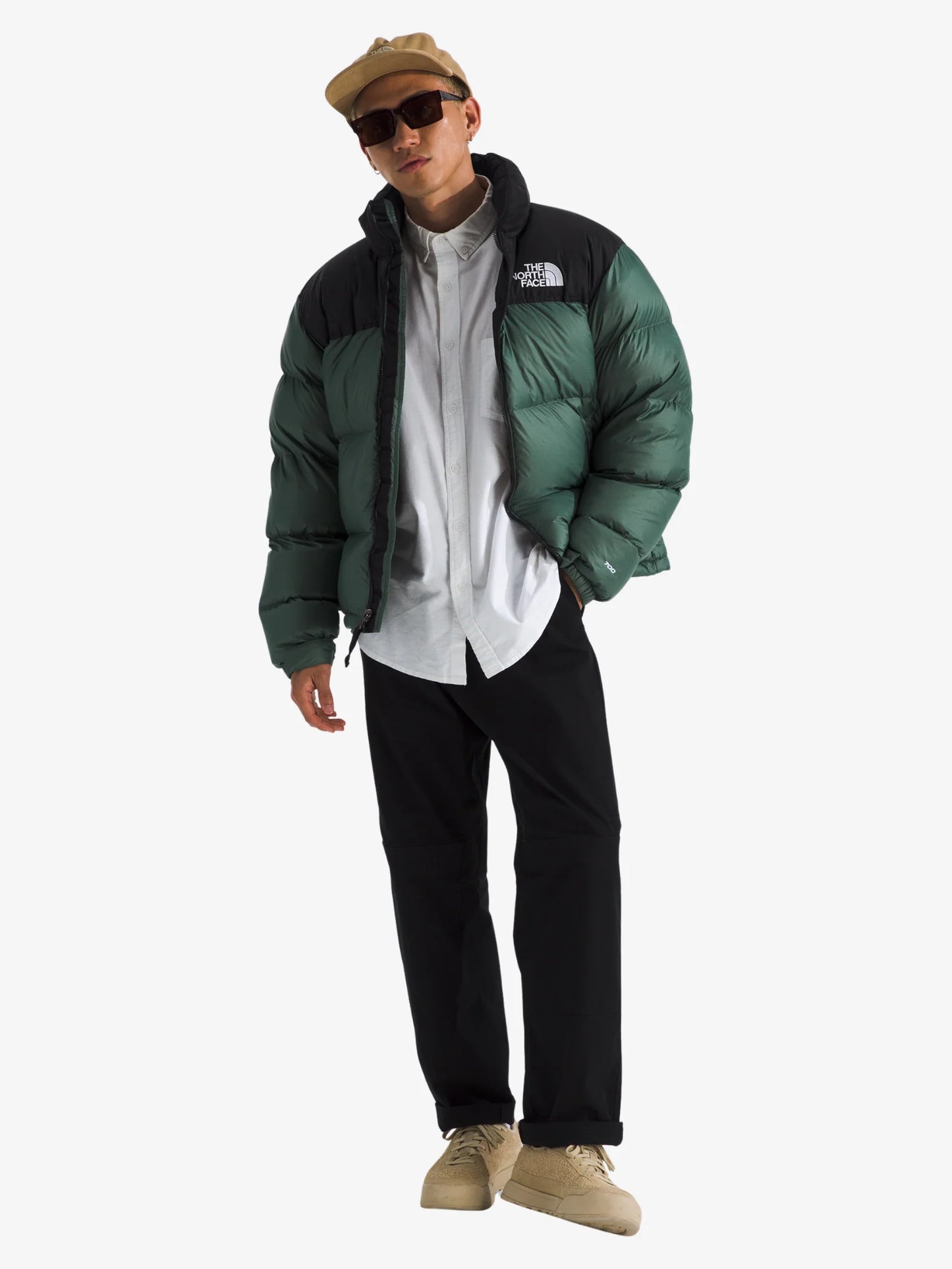 1996 Retro Nuptse Jacket green