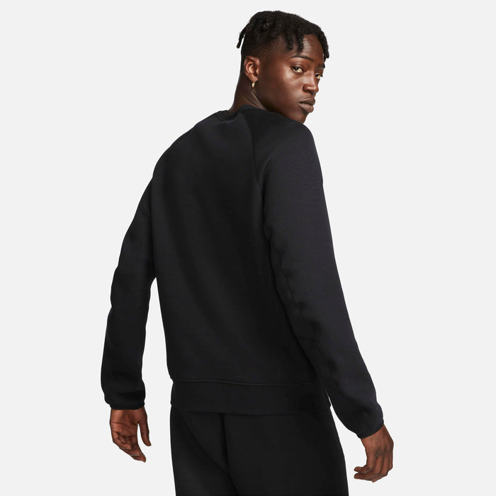 Φούτερ Λαιμόκοψη Nike Sportswear Tech Fleece Black