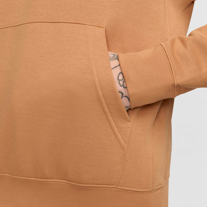 Φούτερ Με Κουκούλα Nike Sportswear Club Fleece Camel