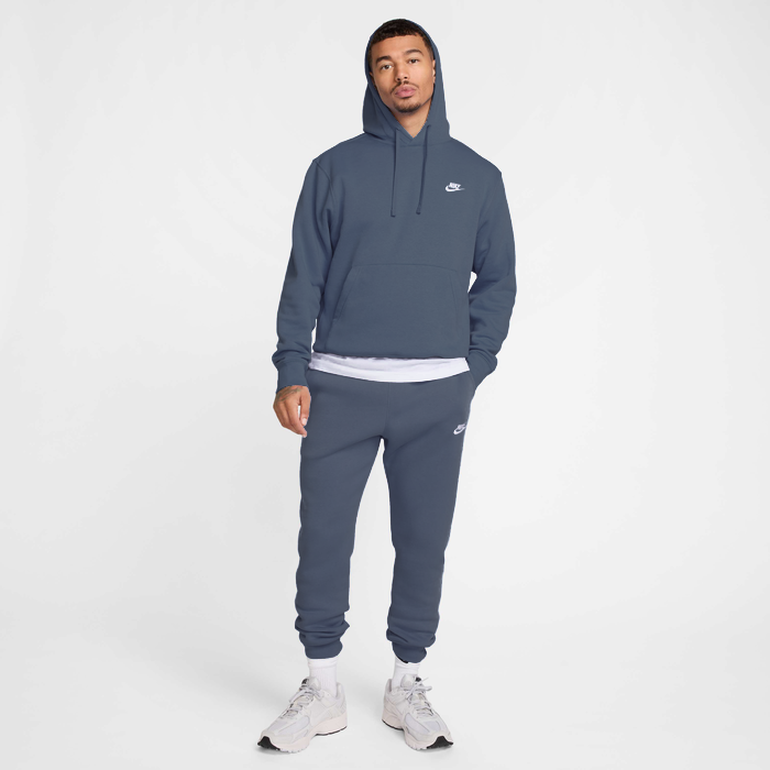 Φούτερ Με Κουκούλα Nike Sportswear Club Fleece blue