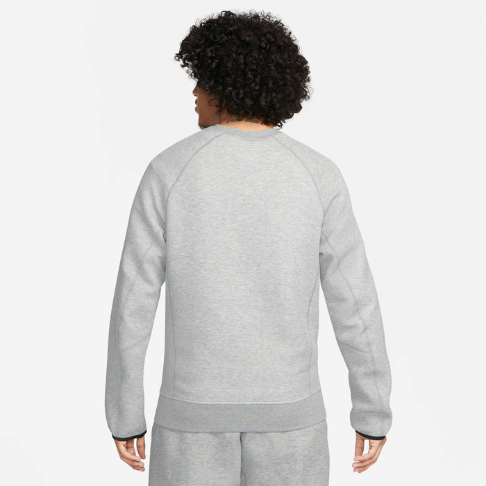 Φούτερ Λαιμόκοψη Nike Sportswear Tech Fleece Grey