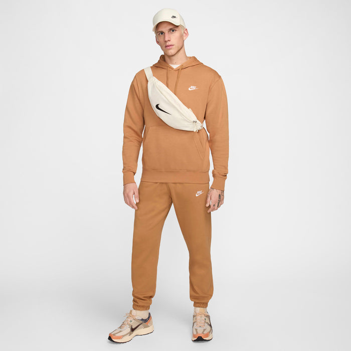 Φούτερ Με Κουκούλα Nike Sportswear Club Fleece Camel