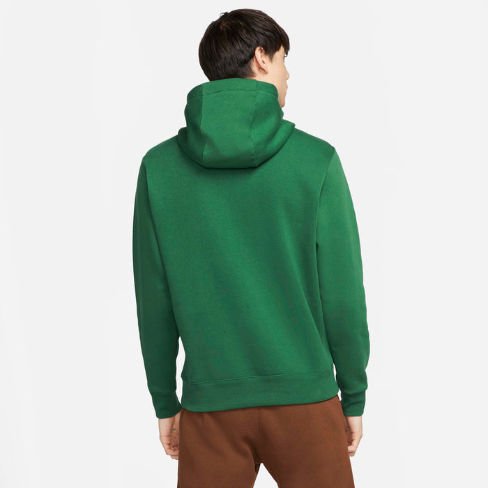 Φούτερ Με Κουκούλα Nike Sportswear Club Fleece Green