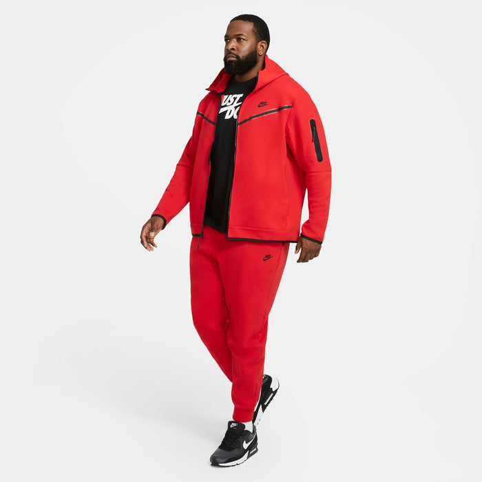 Παντελόνι Nike Sportswear Tech Fleece red