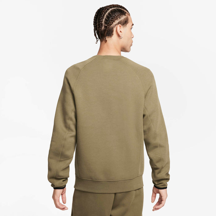 Φούτερ Λαιμόκοψη Nike Sportswear Tech Fleece olive