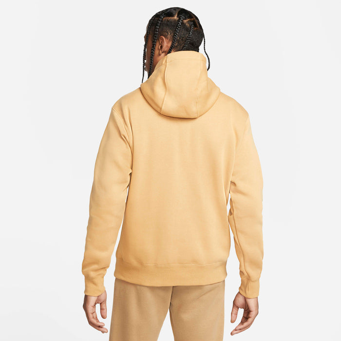 Φούτερ Με Κουκούλα Nike Sportswear Club Fleece Beige
