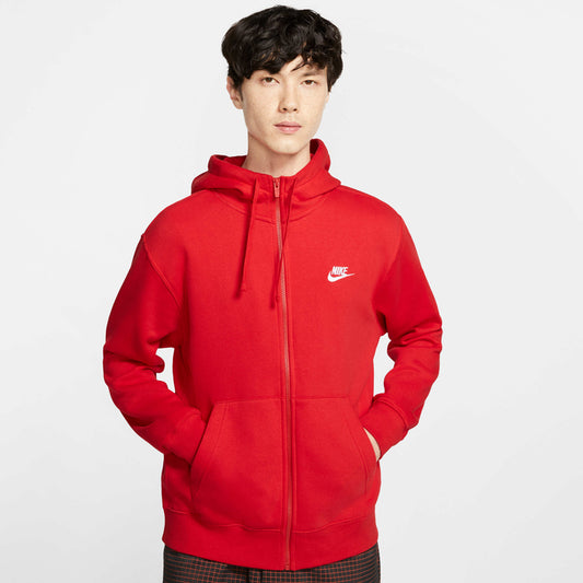 Ζακέτα Nike Sportswear Club Fleece Red
