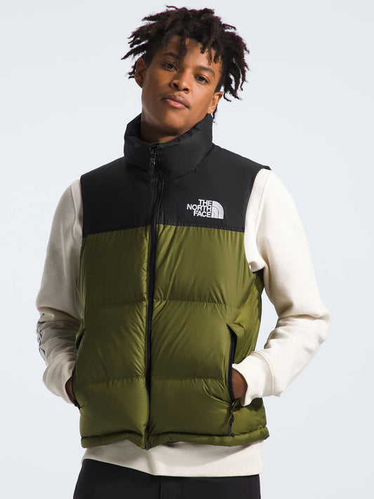 The North Face 1996 Retro Nuptse Vest Ανδρικό Αμάνικο Μπουφάν  (Forest olive)