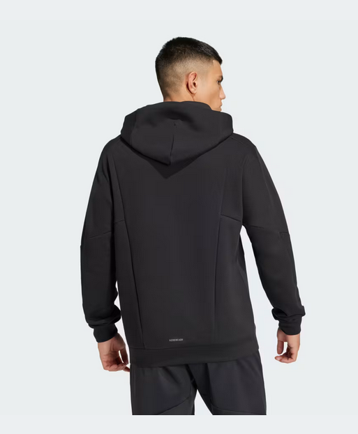 Φούτερ adidas Designed for Training Hoodie Μαύρο
