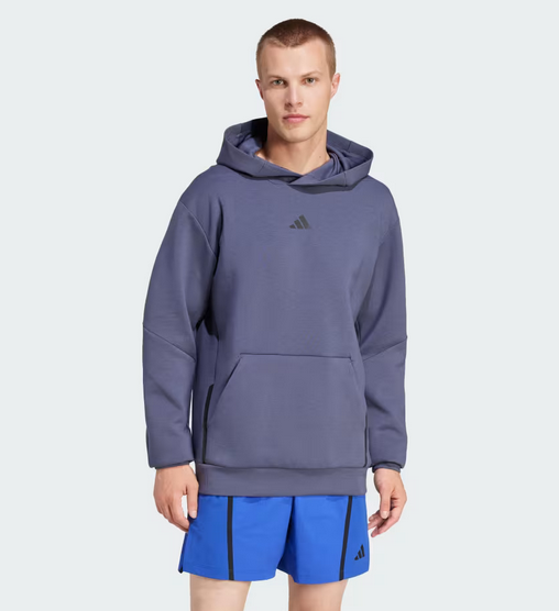 Φούτερ adidas Designed for Training Hoodie Μπλε