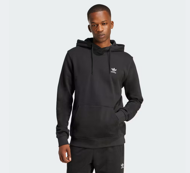 Φούτερ Adidas Trefoil Essentials Hoodie Μαύρο
