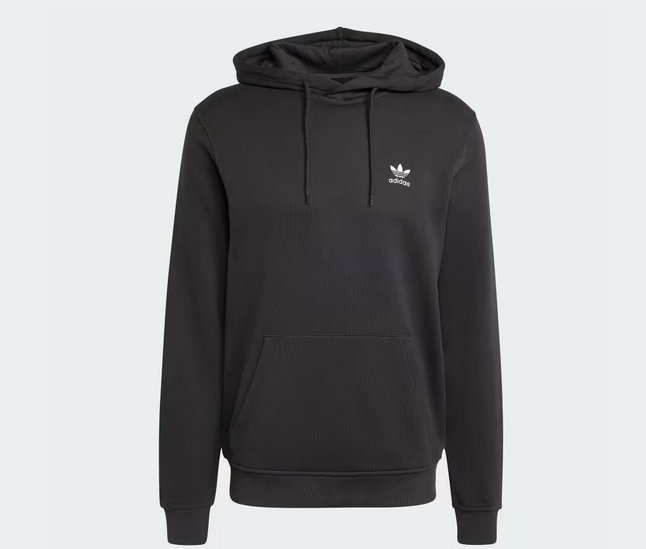 Φούτερ Adidas Trefoil Essentials Hoodie Μαύρο