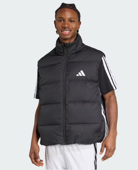 Αμάνικο Adidas Essentials Climawarm 3-Stripes Puffer Μαύρο