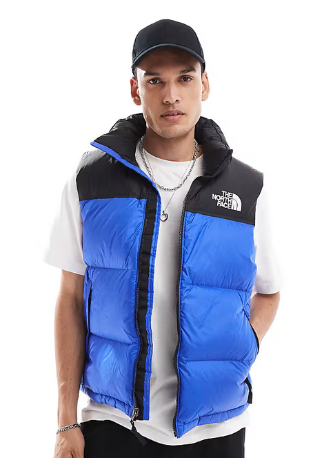 THE NORTH FACE Regular fit Γιλέκο '1996 Retro Nuptse' ΓΑΛΑΖΙΟ