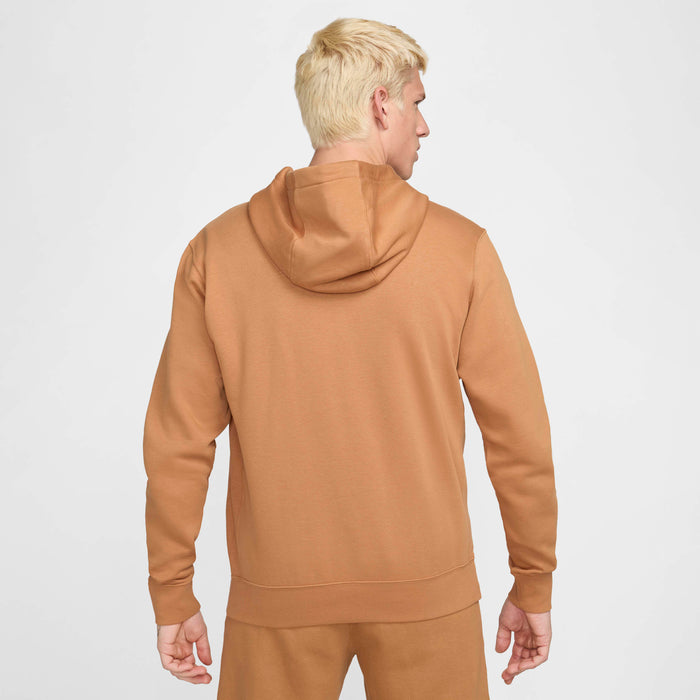 Φούτερ Με Κουκούλα Nike Sportswear Club Fleece Camel