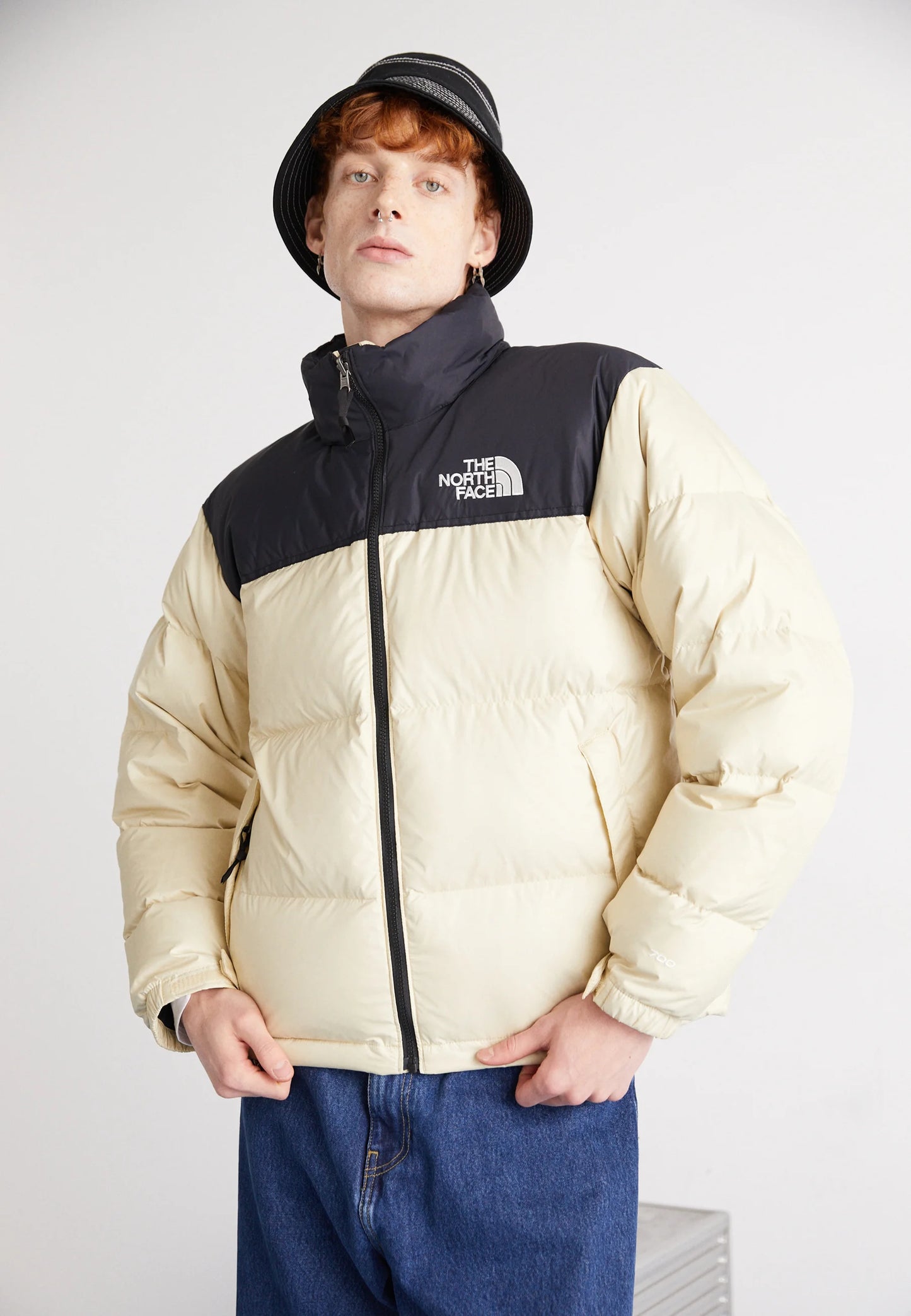 1996 Retro Nuptse Jacket  Creme