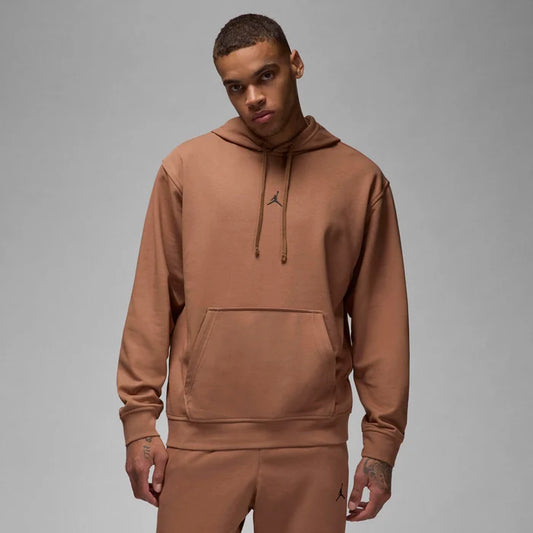 Φούτερ Με Κουκούλα Jordan Sport Crossover  Brown