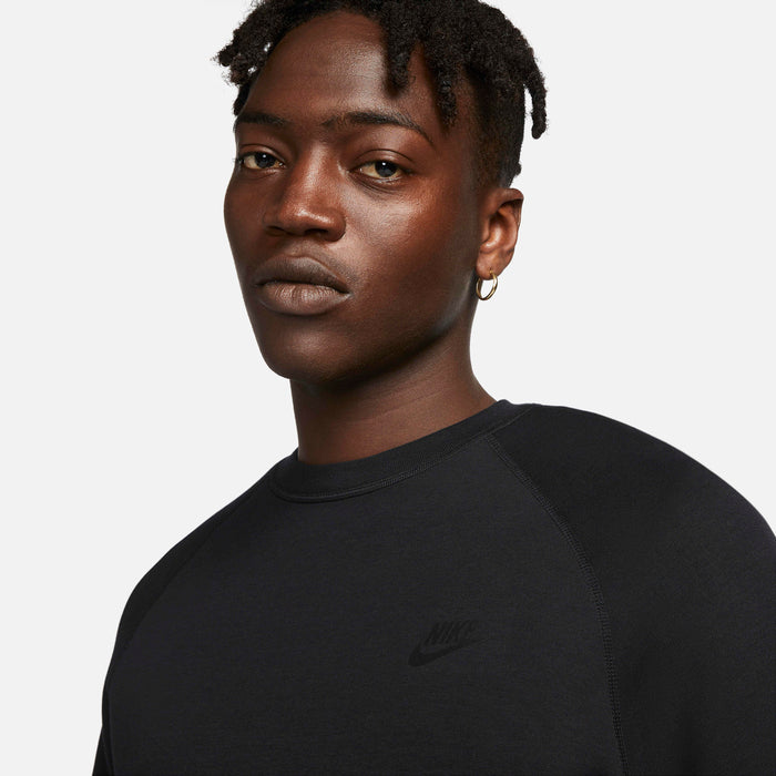 Φούτερ Λαιμόκοψη Nike Sportswear Tech Fleece Black
