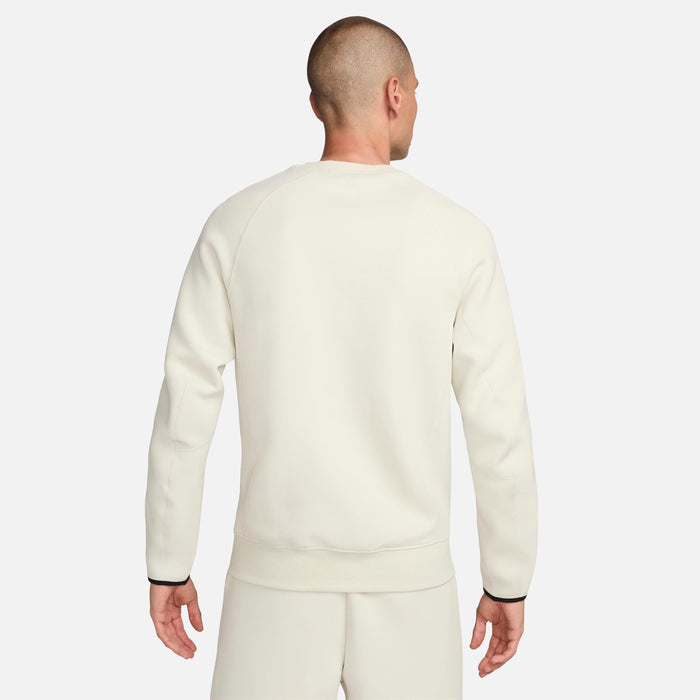 Φούτερ Λαιμόκοψη Nike Sportswear Tech Fleece White