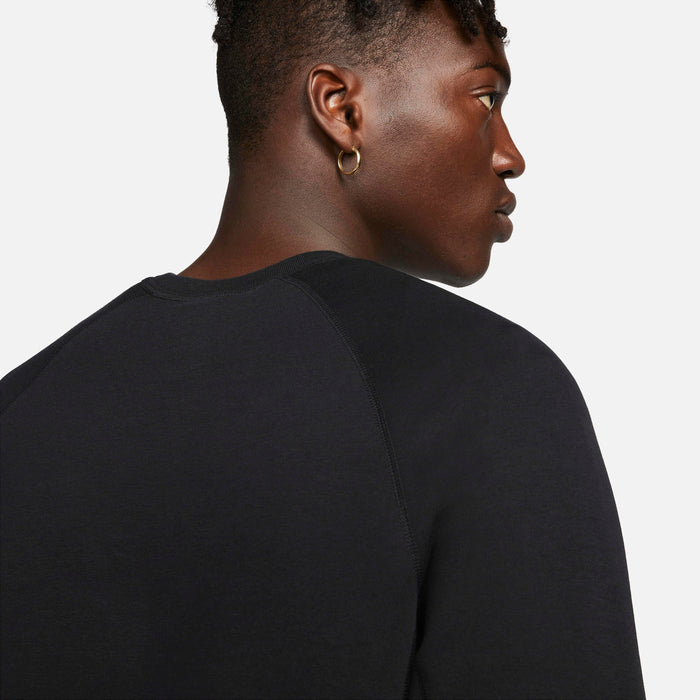 Φούτερ Λαιμόκοψη Nike Sportswear Tech Fleece Black
