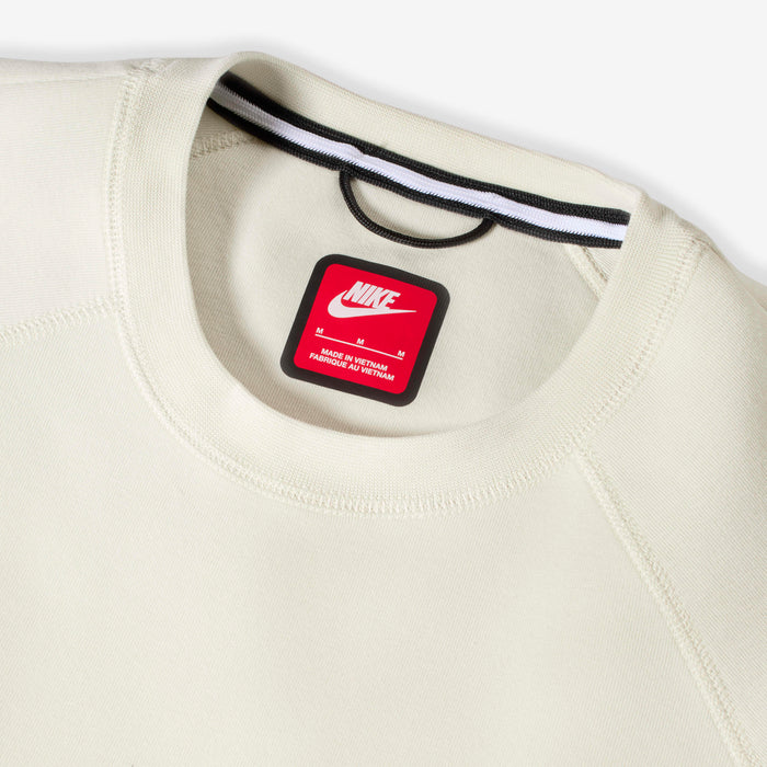 Φούτερ Λαιμόκοψη Nike Sportswear Tech Fleece White