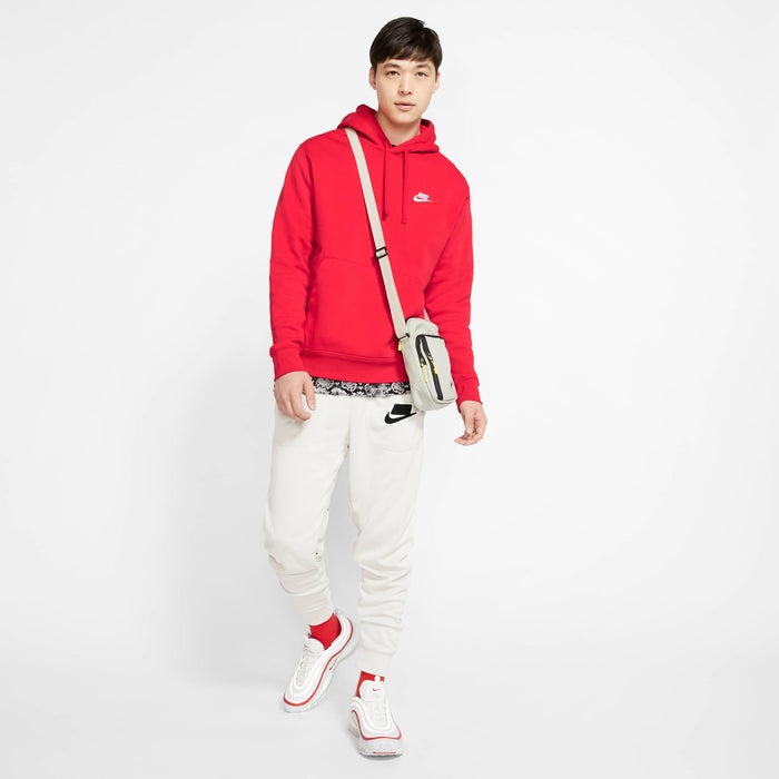 Φούτερ Με Κουκούλα Nike Sportswear Club Fleece Red