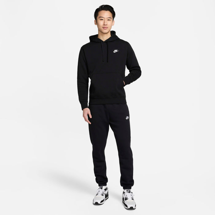 Φούτερ Με Κουκούλα Nike Sportswear Club Fleece Black